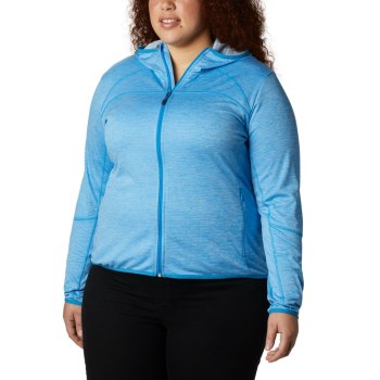 Columbia Jas Dames, Baker Valley Hooded Fleece Blauw, 95LIATOJD